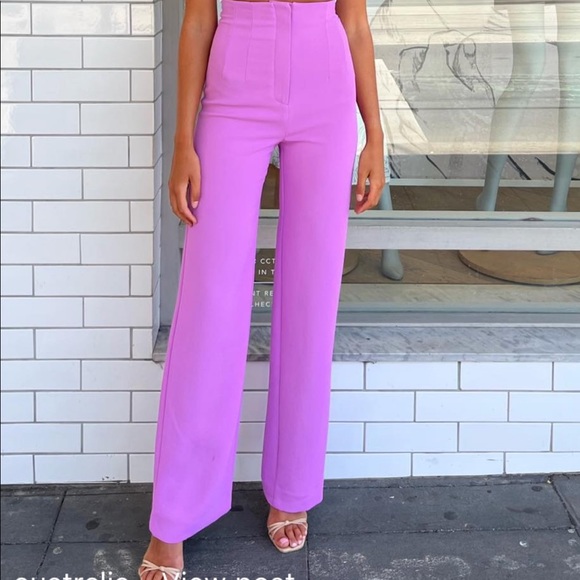 Orchid tailored high waisted pant - Picture 2 of 11